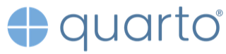 The logo of quarto.